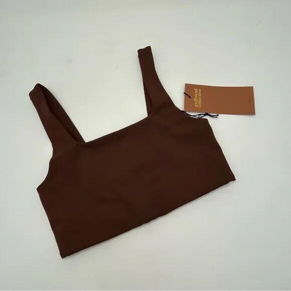 Girlfriend Collective Tommy Yoga Top – XXS – NWT – Sustainable Activewear - Picture 1 of 3